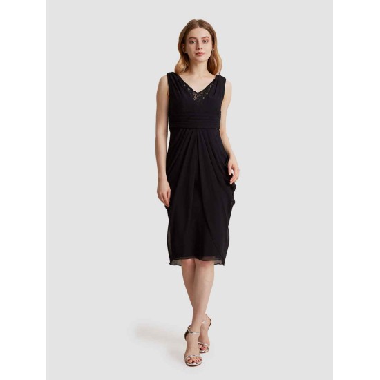 V-Neck Sleeveless Formal Dress V-Neck Sleeveless Formal Dress