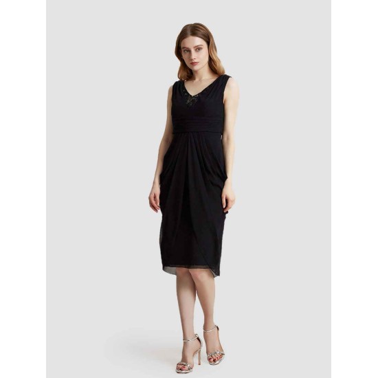 V-Neck Sleeveless Formal Dress V-Neck Sleeveless Formal Dress