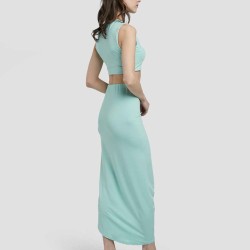 Bodycon Crop Top & Skirt Set