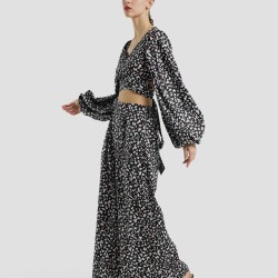 Ditsy Floral Top & Pants Set