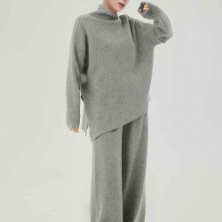Slash Hem Sweater