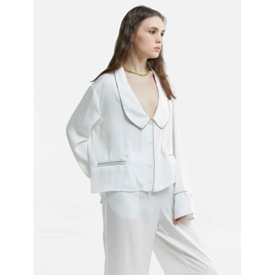 Comfy Trimmed Pajama Top Comfy Trimmed Pajama Top