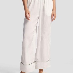 Comfy Trimmed Pajama Pants