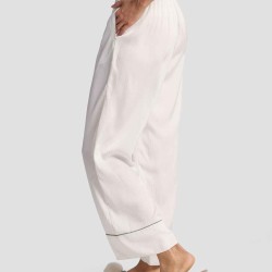 Comfy Trimmed Pajama Pants