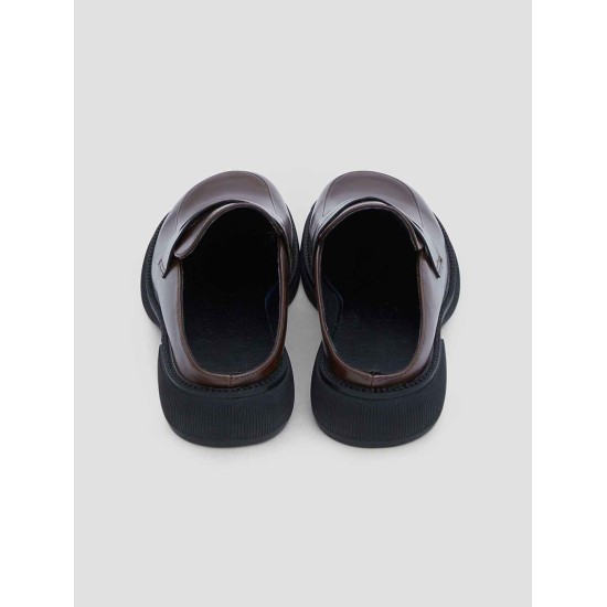 Stitching Penny Loafer Mules Stitching Penny Loafer Mules