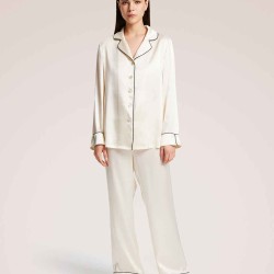 Full-Length Flowing Pajama Pants