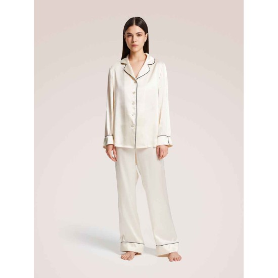Full-Length Flowing Pajama Pants Full-Length Flowing Pajama Pants