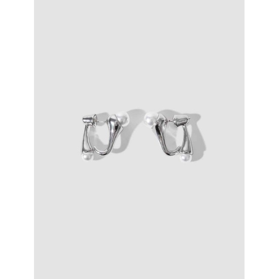 Floral Pearl Drop Earrings Floral Pearl Drop Earrings
