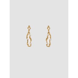 Irregular Pearl Drop Earrings