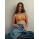 Geometric Elements Detail Triangle Bralette Geometric Elements Detail Triangle Bralette