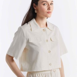 Linen Blend Shirt & Pants Set