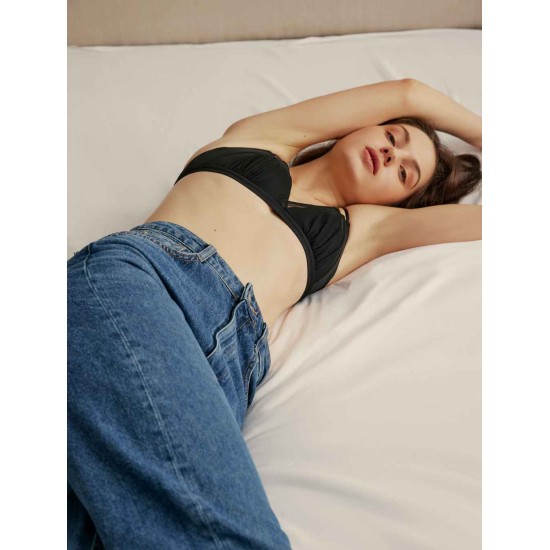 Mesh Overlay Two-piece Bra Mesh Overlay Two-piece Bra