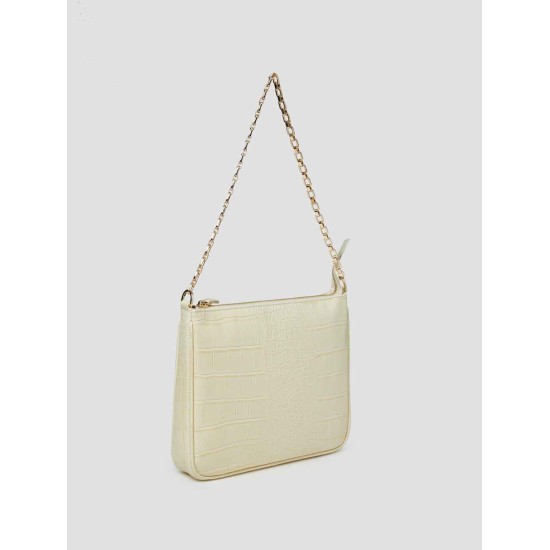 Crocodile Pattern Faux Leather Handbag Crocodile Pattern Faux Leather Handbag