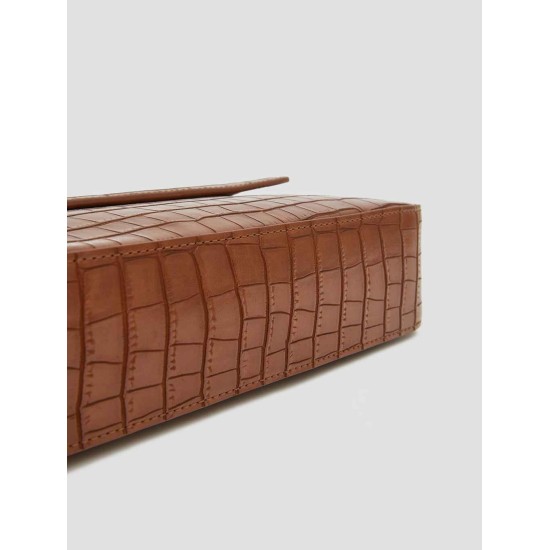 Classy Croc-effect Crossbody Bag Classy Croc-effect Crossbody Bag