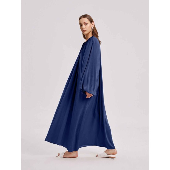 Flowy Gathered Neckline Nightdress Flowy Gathered Neckline Nightdress
