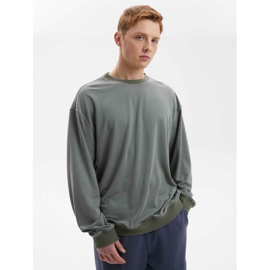 Round Neck Splicing Long Sleeve T-shirts Round Neck Splicing Long Sleeve T-shirts