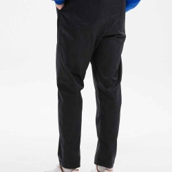 Solid Skinny Straight-Leg Pants