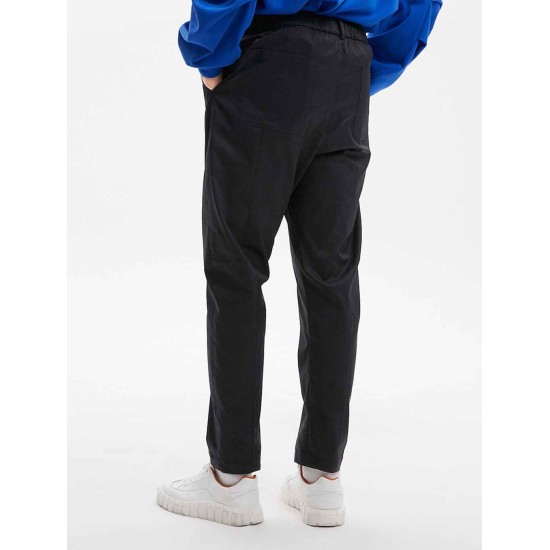 Solid Skinny Straight-Leg Pants Solid Skinny Straight-Leg Pants