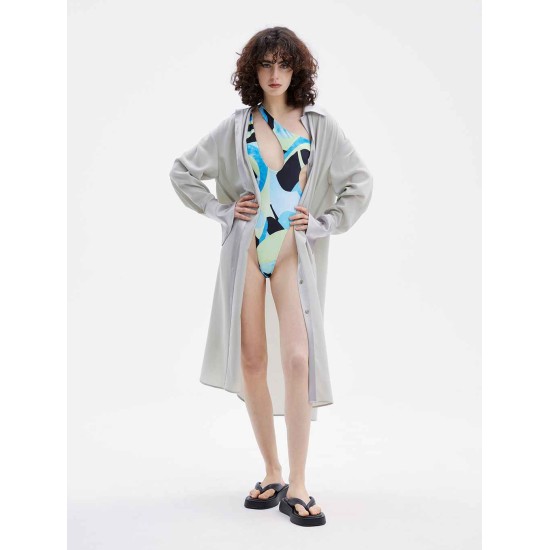 Asymmetric Printed Swimsuit Asymmetric Printed Swimsuit