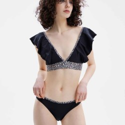 Masquerade Ruffled Swimsuit