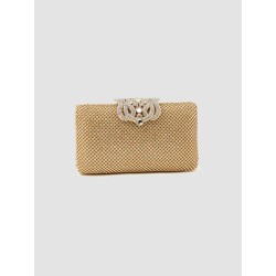Crystal Embellished Clutch Bag