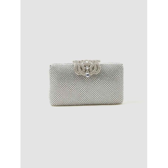 Crystal Embellished Clutch Bag Crystal Embellished Clutch Bag