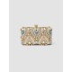 Beading Crystal Satin Clutch Beading Crystal Satin Clutch