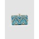 Beading Crystal Satin Clutch Beading Crystal Satin Clutch