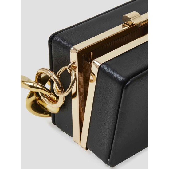 Curb Chain Box Bag Curb Chain Box Bag