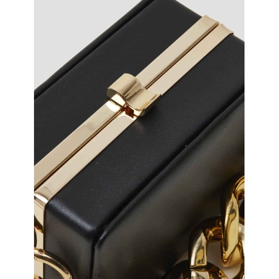 Curb Chain Box Bag Curb Chain Box Bag