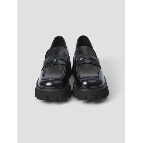 Shiny Leather Penny Loafers Shiny Leather Penny Loafers