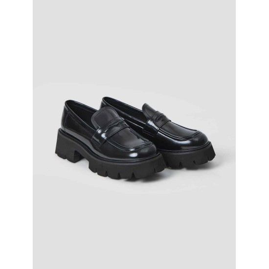 Shiny Leather Penny Loafers Shiny Leather Penny Loafers