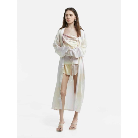 3-Piece Silk Nightgown Set 3-Piece Silk Nightgown Set