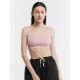 Ribbed Square Neck Sporty Bra Ribbed Square Neck Sporty Bra