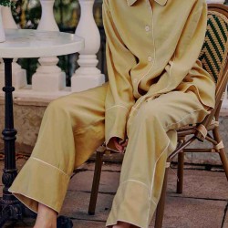 Balmacaan Relaxed Pajama Set