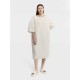 Relaxed Fleece Midi Dress Relaxed Fleece Midi Dress