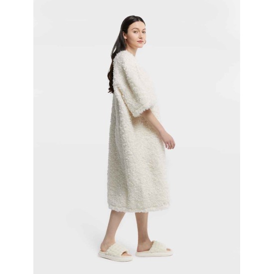 Relaxed Fleece Midi Dress Relaxed Fleece Midi Dress