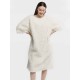 Relaxed Fleece Midi Dress Relaxed Fleece Midi Dress