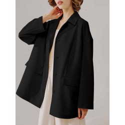 Oversize Single-Breasted Blazer