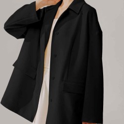 Oversize Single-Breasted Blazer