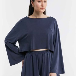 Pleated Stretchy Sweat Shorts