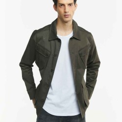 Double Pockets Shirt Jacket