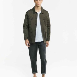 Double Pockets Shirt Jacket