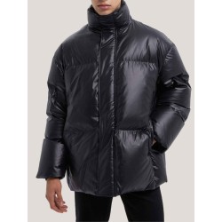 High Collar Down Puffer Jacket