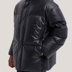 High Collar Down Puffer Jacket
