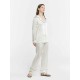 Chic Trimmed Silk Loungewear Set Chic Trimmed Silk Loungewear Set