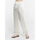 Chic Trimmed Silk Loungewear Set Chic Trimmed Silk Loungewear Set