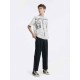 Pure Cotton Printed T-shirt Pure Cotton Printed T-shirt