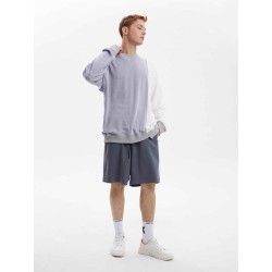 Wide Stretch Waist Basic Jogger Shorts