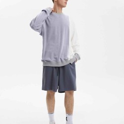 Wide Stretch Waist Basic Jogger Shorts